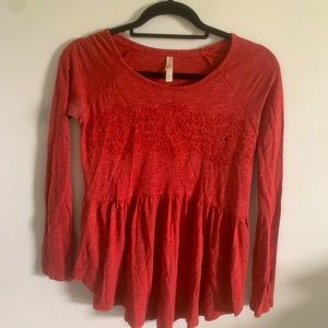 Long sleeve cotton shirt